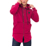 Jesse Zip-Up Hoodie // Red (Small)