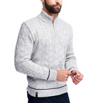 Wool Benjamin Sweater // Light Gray (M)