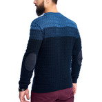 Jose Wool Sweater // Navy (XL)
