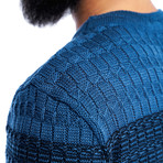 Jose Wool Sweater // Navy (XL)