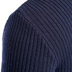 Bruce Wool Sweater // Navy (2XL)