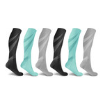 Elite Lightweight Compression Socks // 6-Pairs (Small / Medium)