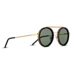 Unisex // Polarized // Riker Sunglasses // Gold + G15