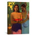 Deux Thaitiennes - Two Tahitian Women // Paul Gauguin (12"W x 18"H x 0.75"D)