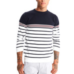 Jimmy Sanders // German Sweater // Navy (XL)