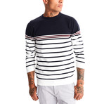 Jimmy Sanders // German Sweater // Navy (XL)