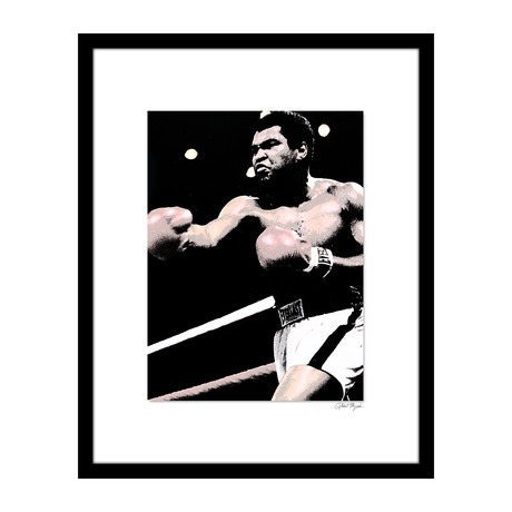 Muhammad Ali Wall Art (12"W x 16"H x 2"D)