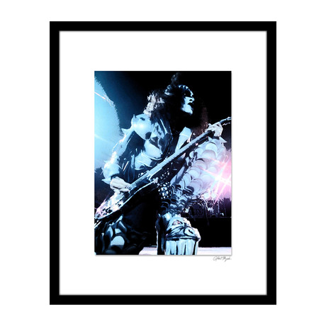 Gene Simmons Wall Art // V1 (12"W x 16"H x 2"D)