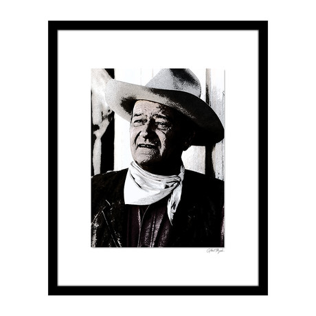 John Wayne Wall Art // V2 (12"W x 16"H x 2"D)