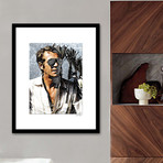 Steve McQueen Wall Art // V2 (12"W x 16"H x 2"D)