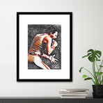 Freddie Mercury Wall Art (12"W x 16"H x 2"D)