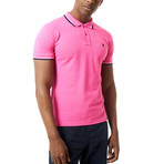 Steve Short Sleeve Polo // Pink (XL)