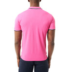 Steve Short Sleeve Polo // Pink (L)