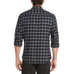 Marylebone Check Shirt // Black (XL)