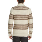 Shetland Cardigan Sweater // Irish Cream (XL)