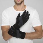 Thermoform Polar Unisex Gloves // Black Gray (XS-S)