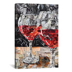 Red, Red Wine // Deborah Shapiro (12"W x 18"H x 0.75"D)