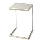 Grant Metal & Marble End Table