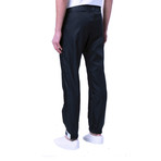 Prada // Rubber Tag Relaxed Fit Pants // Black (S)