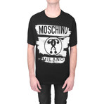 Moschino // Graphic T-Shirt // Black (S)