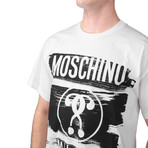 Moschino // Graphic T-Shirt // White (S)