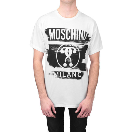 Moschino // Graphic T-Shirt // White (S)
