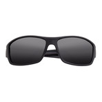 Aquarius Polarized Sunglasses // Black Frame + Black Lens