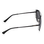Lyra Polarized Sunglasses // Black Frame + Black Lens