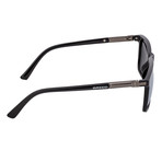 Caelum Polarized Sunglasses // Black Frame + Black Lens