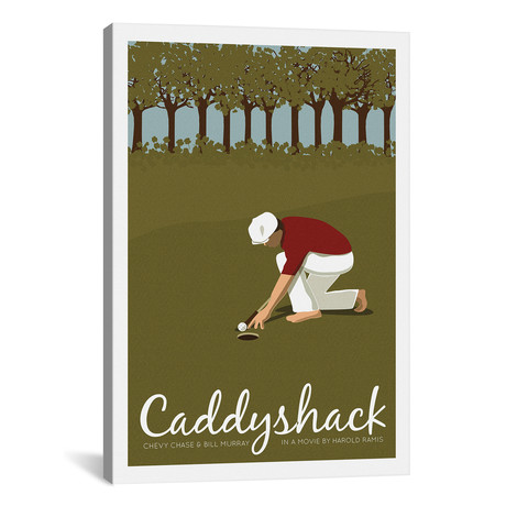 Caddyshack (12"W x 18"H x 0.75"D)