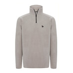 Polarline 1/4 Zipper Sweatshirt // Light Gray (2XL)