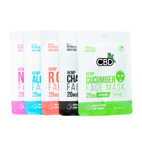 CBD Face Mask Bundle // Set of 5