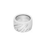 Chopard Chopardissimo 18k White Gold Diamond Revolving Ring // Ring Size: 6.25