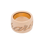 Chopard Chopardissimo 18k Rose Gold Diamond Revolving Ring // Ring Size: 7.25