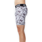 Men's Smooth Tech Compression Shorts // Printed (S)