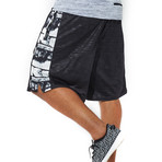 Men's Signature Flip Waistband Shorts // Black (XXS)