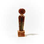 Ancient Egyptian Wooden Cobra // C. 664 30 BC