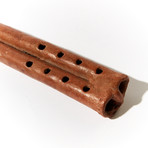Ancient Double-Chambered Flute // West Mexico, c. 100 BC - AD 250