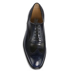 Domenico Dress Shoes // Blue, Gray (US: 6.5)