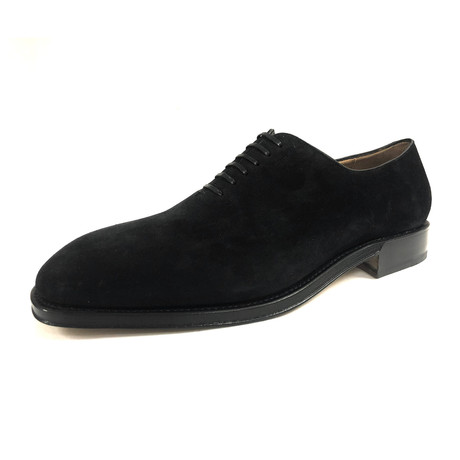 Carmelo Suede Dress Shoes // Black (US: 6.5)