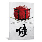 Samurai Katana With Tori Gate // Cornel Vlad (12"W x 18"H x 0.75"D)