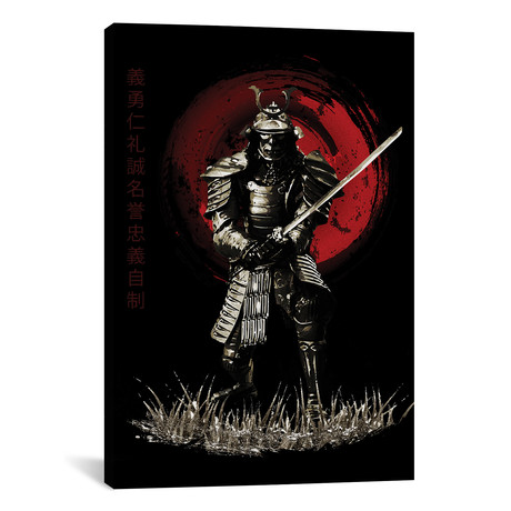 Bushido Samurai Ready (12"W x 18"H x 0.75"D)