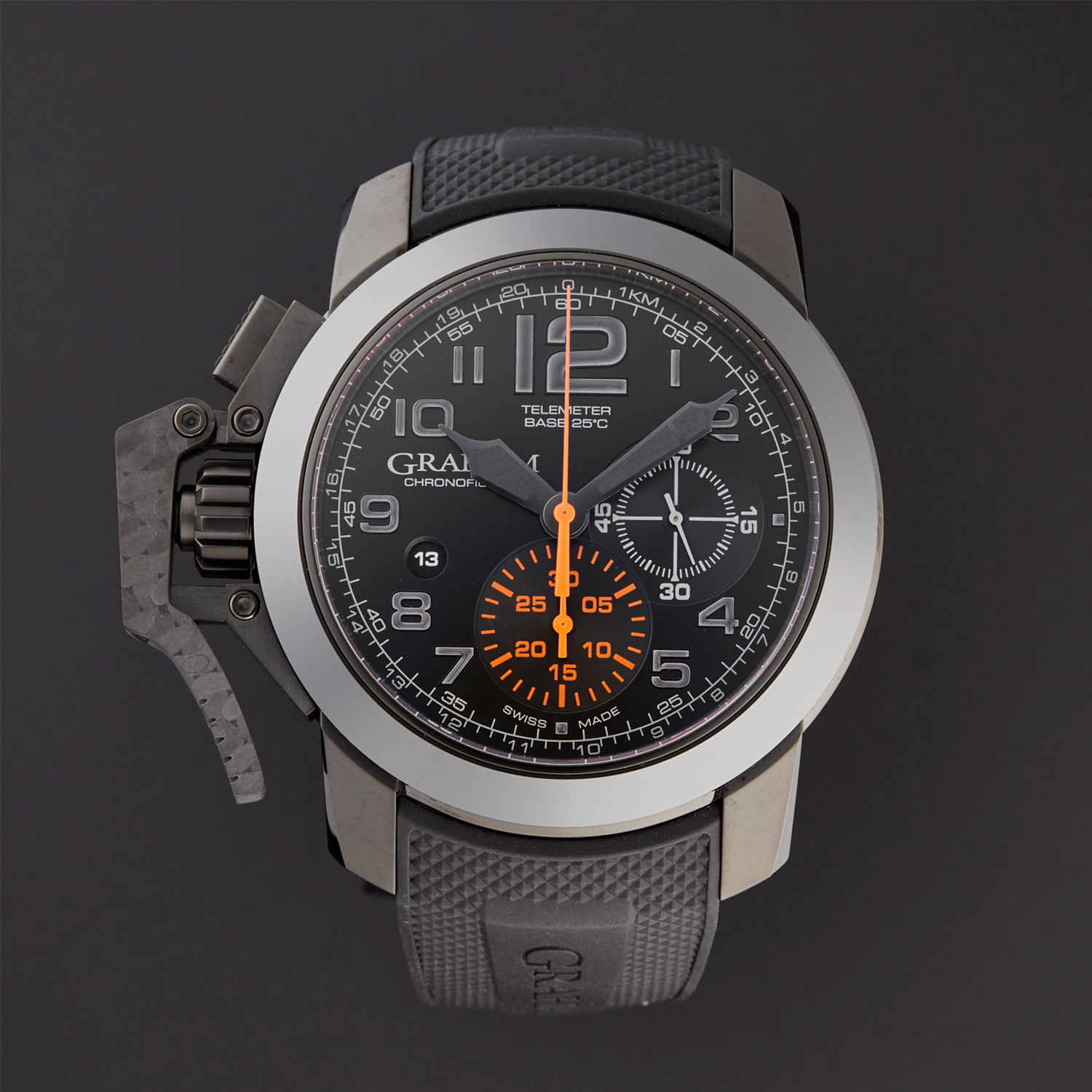 Graham Chronofighter Oversize Black Forest Automatic // 2CCAU.B01A ...
