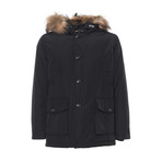 Hooded Jacket V1 // Black (L)