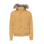 Short Hooded Jacket // Yellow (L)
