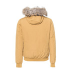 Short Hooded Jacket // Yellow (XL)