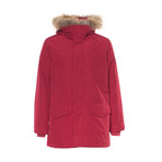 Hooded Parka // Red (M)