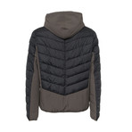 Quilted Jacket // Black, Army Green (L)