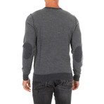 Elbow Patch Sweater // Gray (X-Large)