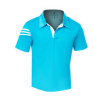 Warriors & Scholars // Driver Fitness Tech Polo // Turquoise (S)